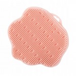 Accesoriu din silicon pentru baie stil manusa - VK 01813 Piersica